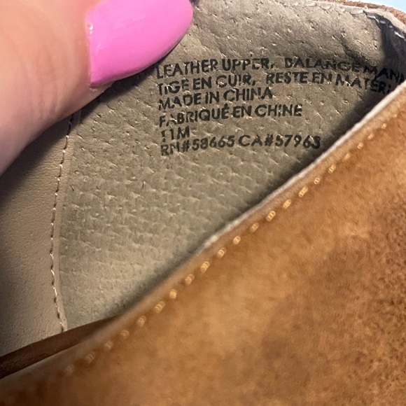 Hinge leather Oxford. Size 11. Brown - Picture 3 of 9